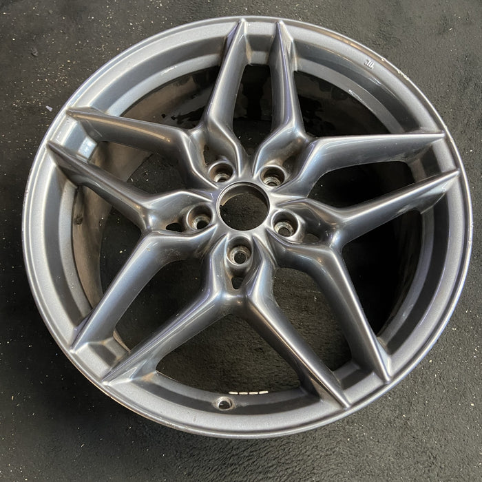 19" INFINITI QX30 17-19 19x8 Original OEM Wheel Rim - Side Profile
