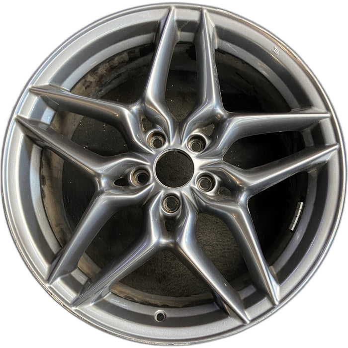 19" INFINITI QX30 17-19 19x8 Original OEM Wheel Rim - Front View