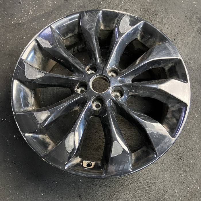 19" SORENTO 19 19x7.5 , 10 spoke Original OEM Wheel Rim - Side Profile