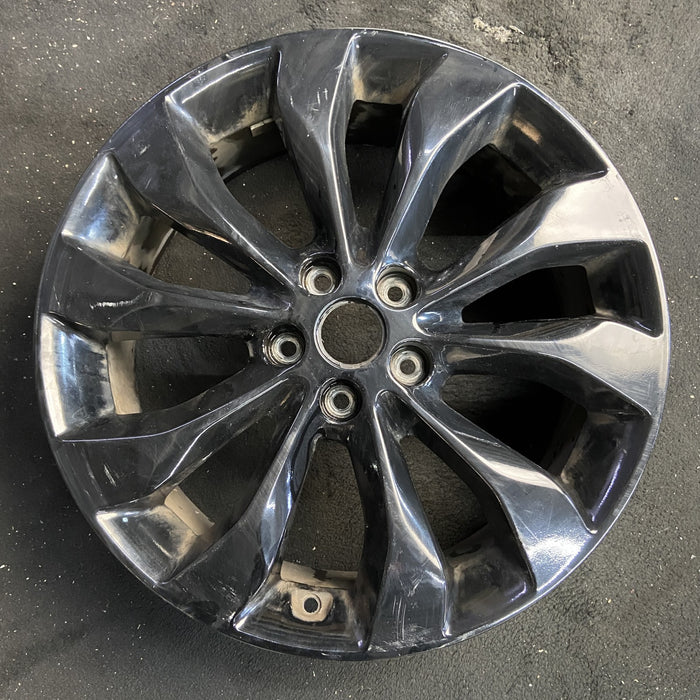 19" SORENTO 19 19x7.5 , 10 spoke Original OEM Wheel Rim - Angle View