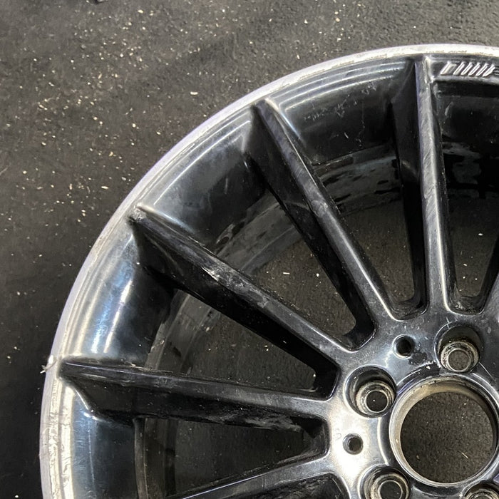 19" MERCEDES CLA-CLASS 20-22 118 Type CLA250 19x7.5 14 spoke black Original OEM - Side Profile