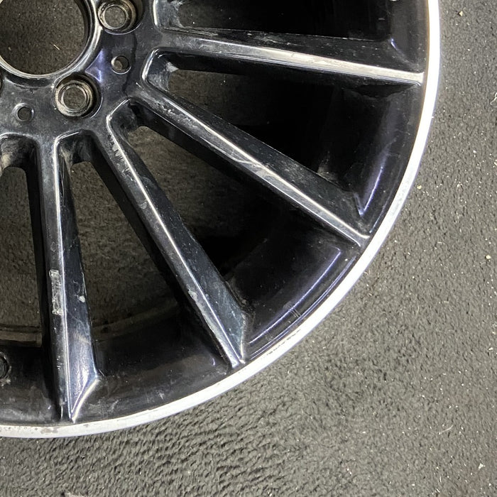 19" MERCEDES CLA-CLASS 20-22 118 Type CLA250 19x7.5 14 spoke black Original OEM - Back View