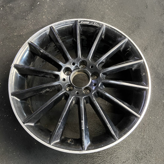 19" MERCEDES CLA-CLASS 20-22 118 Type CLA250 19x7.5 14 spoke black Original OEM - View 7