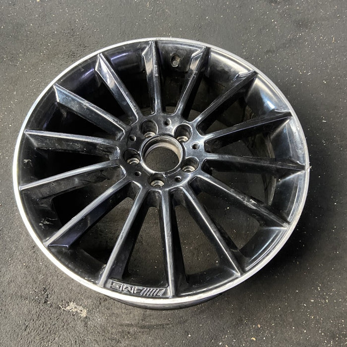19" MERCEDES CLA-CLASS 20-22 118 Type CLA250 19x7.5 14 spoke black Original OEM - View 8