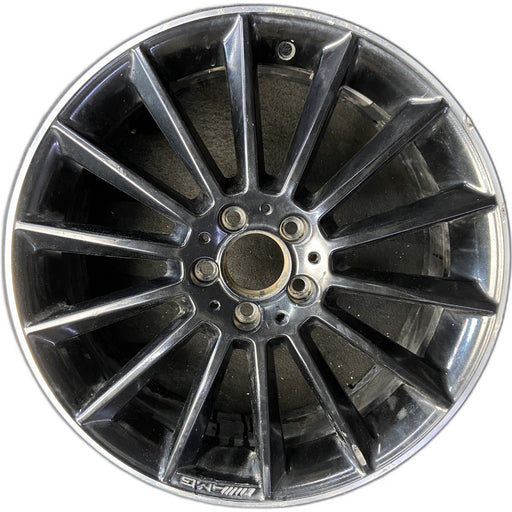 19" MERCEDES CLA-CLASS 20-22 118 Type, CLA250, 19x7.5, 14 spoke, black Original - Front View