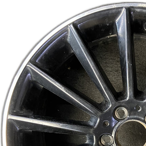 19" MERCEDES CLA-CLASS 20-22 118 Type CLA250 19x7.5 14 spoke black Original OEM - Angle View
