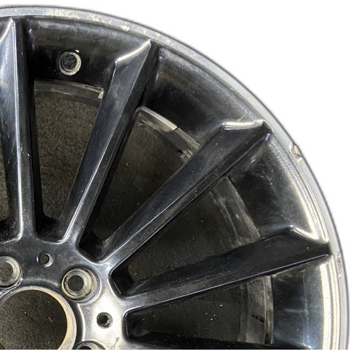 19" MERCEDES CLA-CLASS 20-22 118 Type CLA250 19x7.5 14 spoke black Original OEM - Side Profile