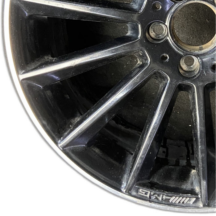 19" MERCEDES CLA-CLASS 20-22 118 Type CLA250 19x7.5 14 spoke black Original OEM - Back View