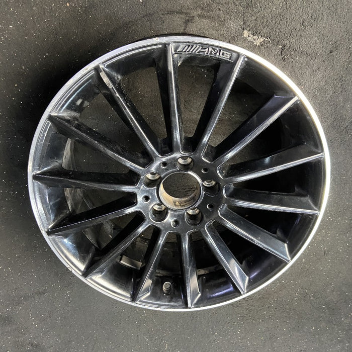 19" MERCEDES CLA-CLASS 20-22 118 Type CLA250 19x7.5 14 spoke black Original OEM - View 8