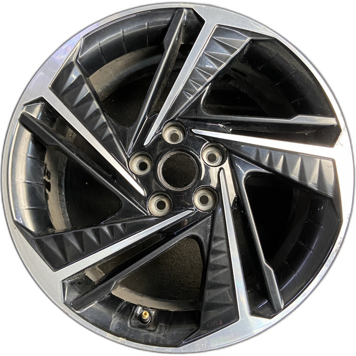 18" ELANTRA 21-23 18x8 Original OEM Wheel Rim - Front View