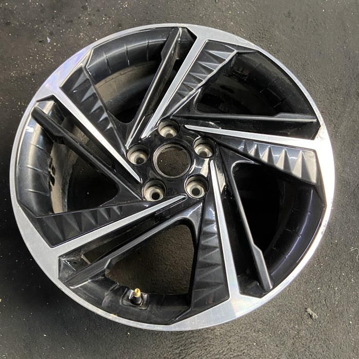 18" ELANTRA 21-23 18x8 Original OEM Wheel Rim - Side Profile