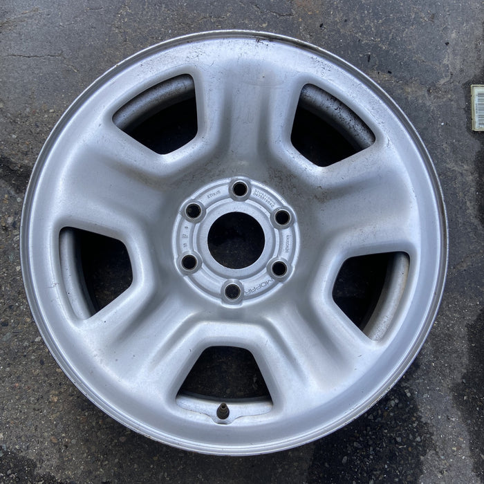 18" DODGE 1500 PICKUP 19-21 , 18x7.5 , Original OEM Wheel Rim - Angle View