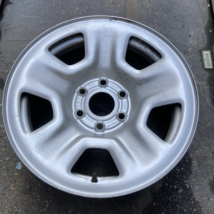 18" DODGE 1500 PICKUP 19-21 , 18x7.5 , Original OEM Wheel Rim - Side Profile