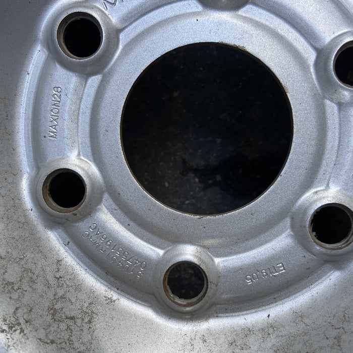 18" DODGE 1500 PICKUP 19-21 , 18x7.5 , Original OEM Wheel Rim - Back View