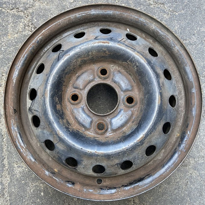 14" ACCORD 90-97 14x5, steel Original OEM Wheel Rim - Front View
