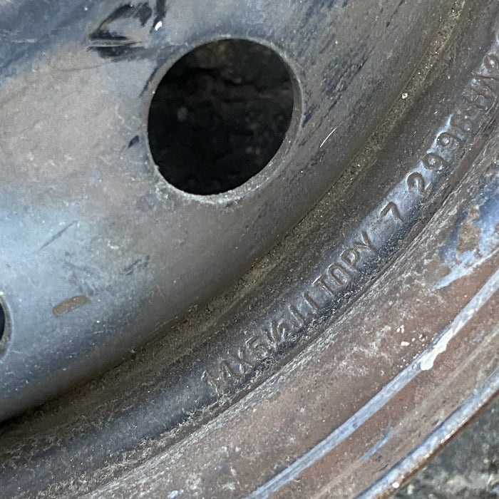 14" ACCORD 90-97 14x5, steel Original OEM Wheel Rim - View 9