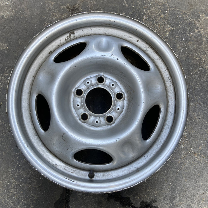 16" LIBERTY 02 , steel, dimples in spoke Original OEM Wheel Rim - Angle View