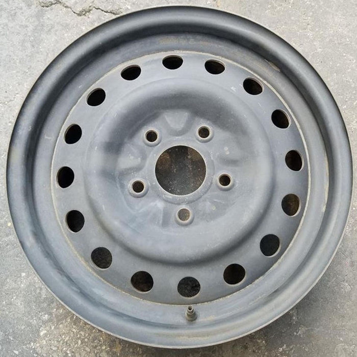 16" GRAND CHEROKEE 01-02 steel , 16x7 Original OEM Wheel Rim - Front View