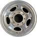 16" EXCURSION 00-05 , aluminum, 5 oval openings Original OEM Wheel Rim - Front View