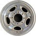 16" EXCURSION 00-05 , aluminum, 5 oval openings Original OEM Wheel Rim - Front View