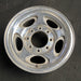 16" EXCURSION 00-05 , aluminum, 5 oval openings Original OEM Wheel Rim - Side Profile