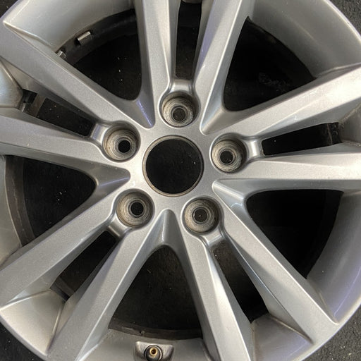 16" SONATA 15 16x6.5 alloy 10 spoke Original OEM Wheel Rim - Angle View