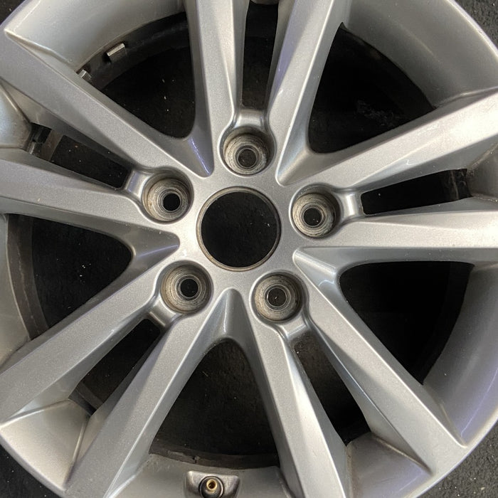 16" SONATA 15 16x6.5 alloy 10 spoke Original OEM Wheel Rim - Angle View