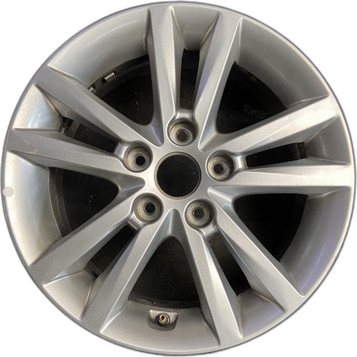 16" SONATA 15 16x6.5 alloy 10 spoke Original OEM Wheel Rim - Front View
