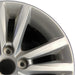 16" SONATA 15 16x6.5 alloy 10 spoke Original OEM Wheel Rim - Side Profile