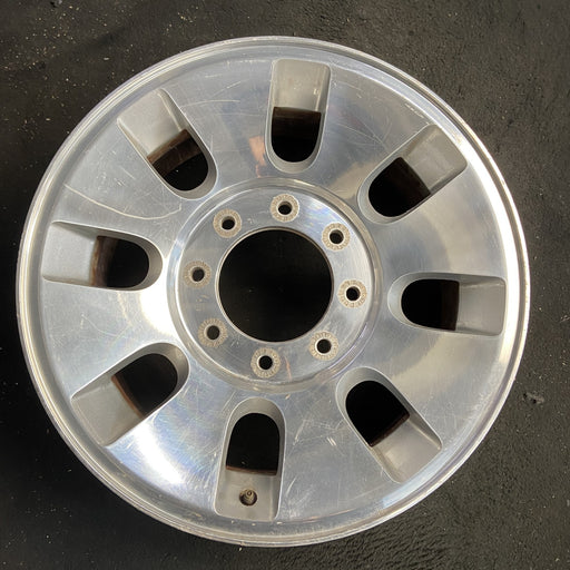 18" FORD F250SD PICKUP 08 18x8 , 8 slots, , rounded off slots Original OEM - Angle View