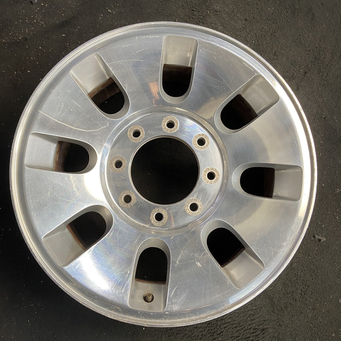 18" FORD F250SD PICKUP 08 18x8 , 8 slots, , rounded off slots Original OEM - Angle View