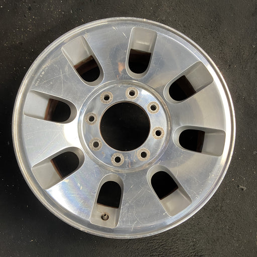 18" FORD F250SD PICKUP 08 18x8 , 8 slots, , rounded off slots Original OEM - Angle View