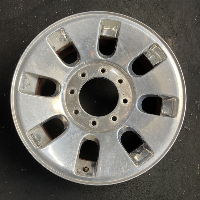 18" FORD F250SD PICKUP 08 18x8 , 8 slots, , rounded off slots Original OEM - Angle View
