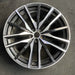 22" BMW X5 19-20 22x9.5 15 spoke Original OEM Wheel Rim - Front View
