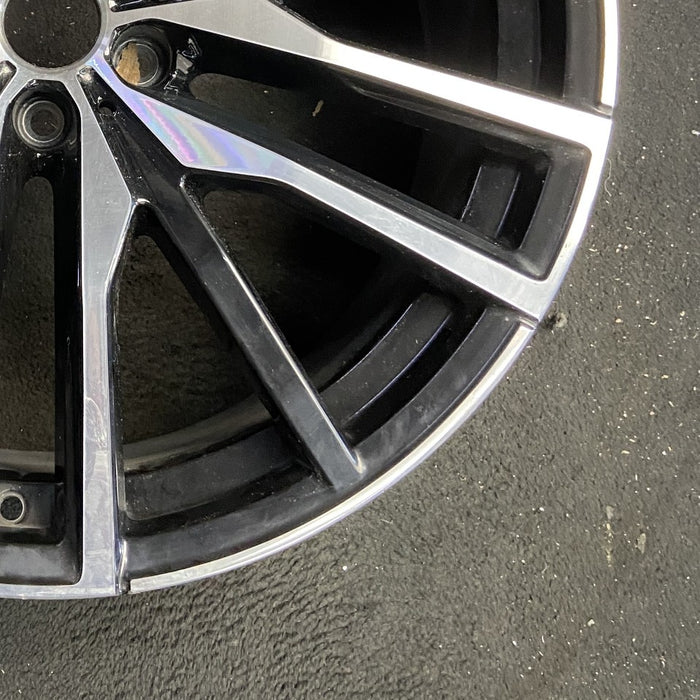 22" BMW X5 19-20 22x9.5 15 spoke Original OEM Wheel Rim - Back View