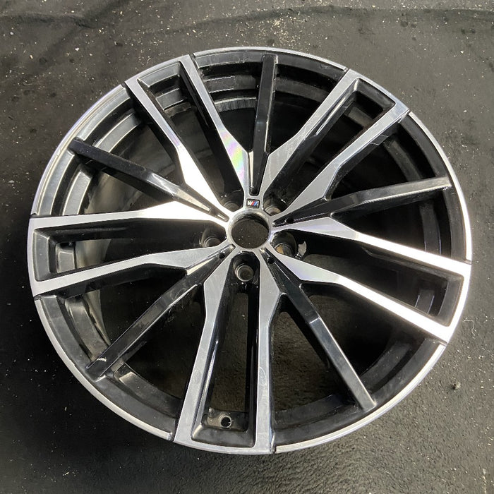 22" BMW X5 19-20 22x9.5 15 spoke Original OEM Wheel Rim - View 7