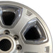 20" DODGE 2500 PICKUP 14 20x8 6 spoke w/chrome inserts opt WRJ Original OEM - Side Profile