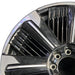 24" ESCALADE IQ 25 24x9 single spoke gloss black opt RDV Original OEM Wheel Rim - Angle View