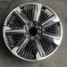 24" ESCALADE IQ 25 , single spoke, gloss black Original OEM Wheel Rim - Angle View