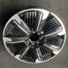 24" ESCALADE IQ 25 , single spoke, gloss black Original OEM Wheel Rim - Close-Up Detail
