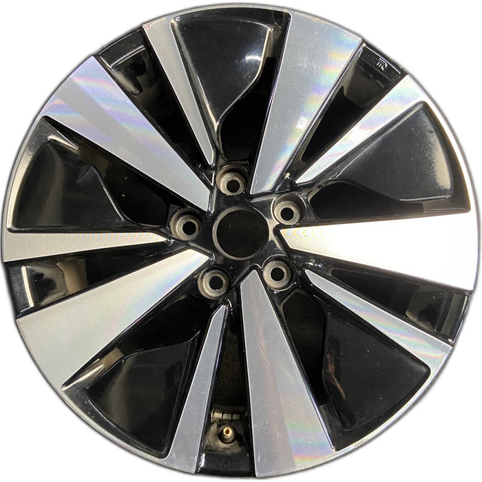 17" ALTIMA 19-22 17x7.5 , 10 spoke Original OEM Wheel Rim - Front View