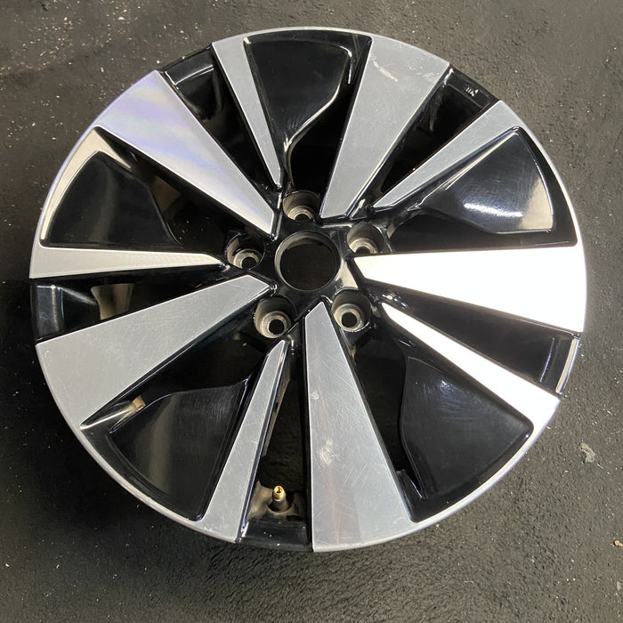 17" ALTIMA 19-22 17x7.5 , 10 spoke Original OEM Wheel Rim - Side Profile