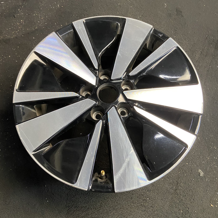 17" ALTIMA 19-22 17x7.5 , 10 spoke Original OEM Wheel Rim - Side Profile