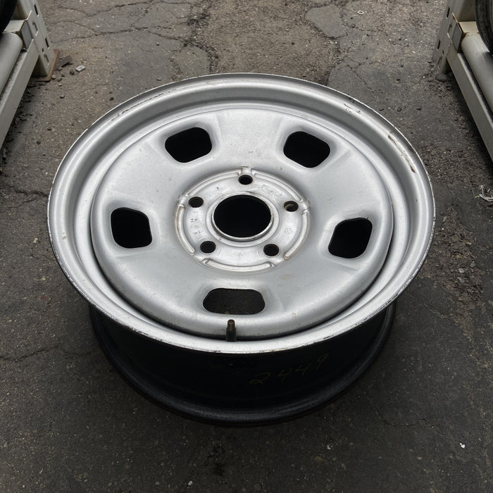 17" DODGE 1500 PICKUP 13 , 17x7, steel Original OEM Wheel Rim - Side Profile