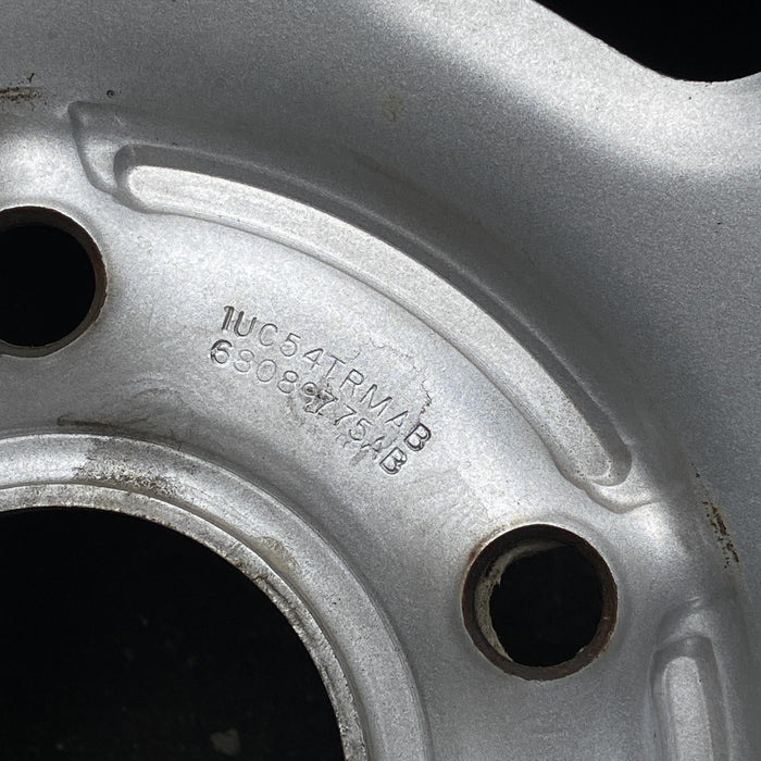17" DODGE 1500 PICKUP 13 , 17x7, steel Original OEM Wheel Rim - Back View