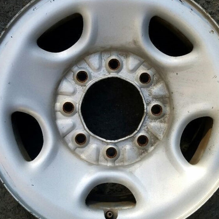16" AVALANCHE 2500 02-03 , steel Original OEM Wheel Rim - Angle View