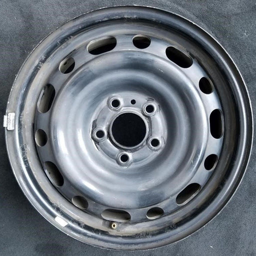 16" MAZDA 3 04-09 16x6.5, steel Original OEM Wheel Rim - Front View