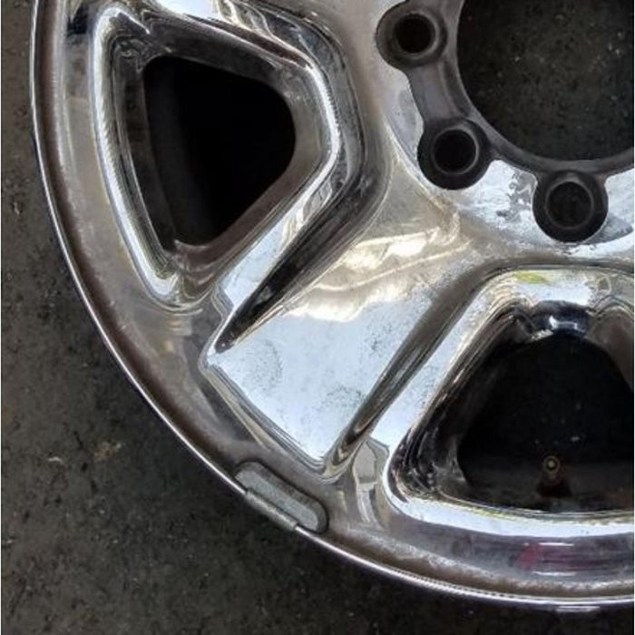 18" DODGE 2500 PICKUP 14 18x8, 5 spoke, chrome Original OEM Wheel Rim - Additional View