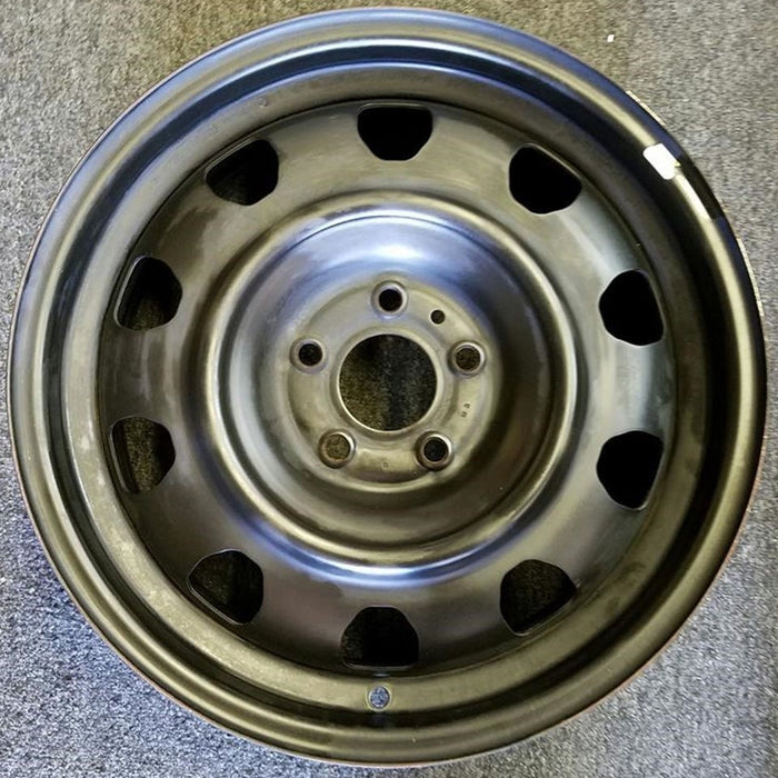 17" CALIBER 07-12 17x6.5, steel Original OEM Wheel Rim - Front View