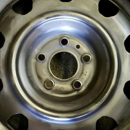 17" CALIBER 07-12 17x6.5, steel Original OEM Wheel Rim - Angle View